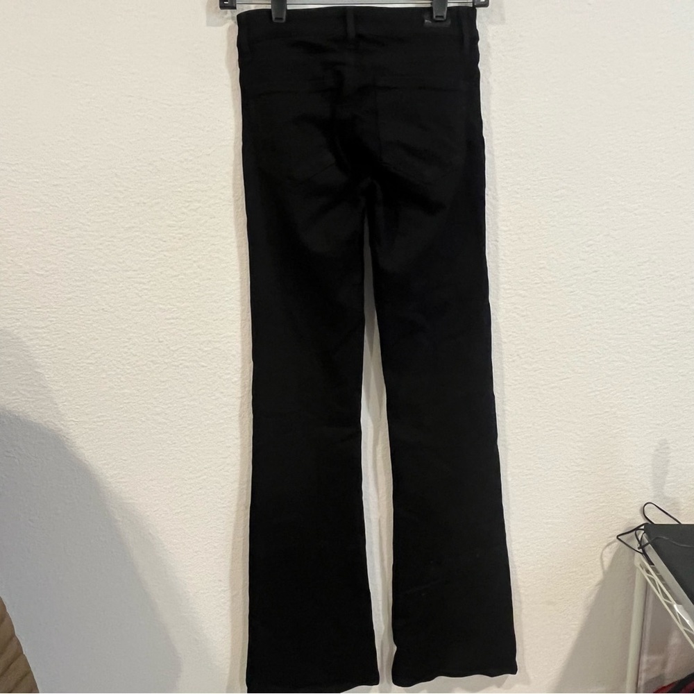 Paige denim skyline boot black shadow size 23 boot cut jeans mini flare - Picture 7 of 10